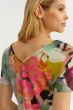 Trykotowa bluzka z kolorowym printem Solar Obraz 6